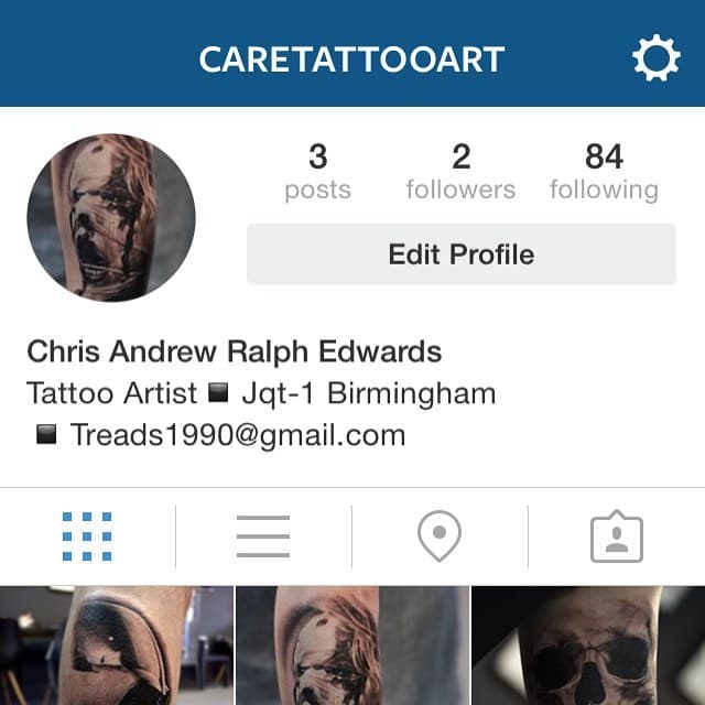 Ive created a new account as this one is fucked and full of spam. If u want to continue to follow my work follow my new page @caretattooart @caretattooart thanks