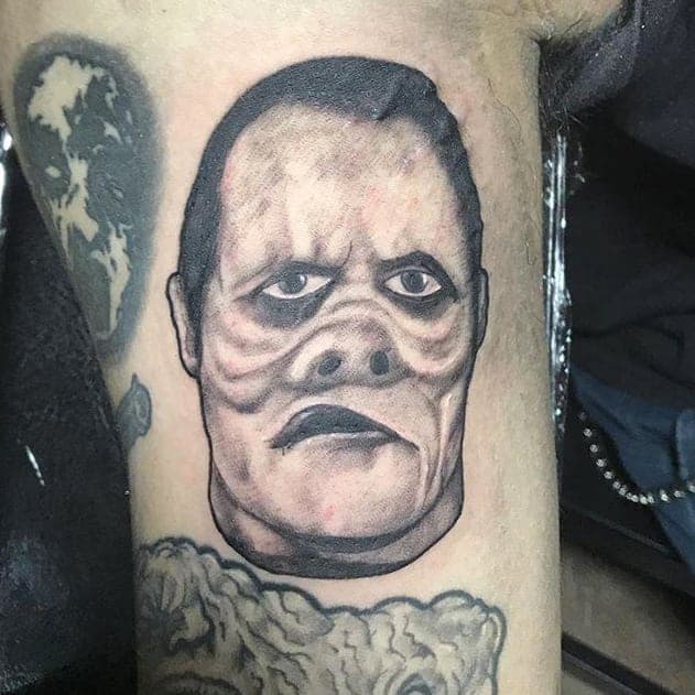 #slimeface#slimeballtattoos#slimeballart#thetwilightzone#theeyeofthebeholder#pigface
