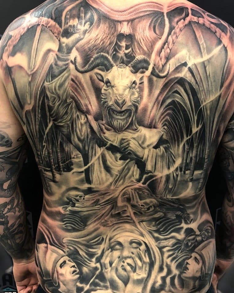 Goat devil dude backpiece all done, I think...