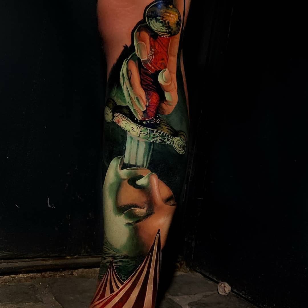 Check out my younger 😝 bro @jakconnollyart  amazing tattoos! 
POWERED by @trinitypowersupply

Luv u bro!

@jakconnollyart
@jakconnollyart
@jakconnollyart

Reposted from @jakconnollyart -  Sword swallower colour piece on @newcarcaviar freak show leg sleeve. Done at @mondialdutatouage 
Thank you to @benjaminlaukis for helping me out with stuff. And thank you to @ninasphynx fpr modelling :)x
#dermalizepro #trinitypowersupply #hivecaps #worldfamousink #cheyenne_tattooequipment #inkjecta #inkeeze - #regrann