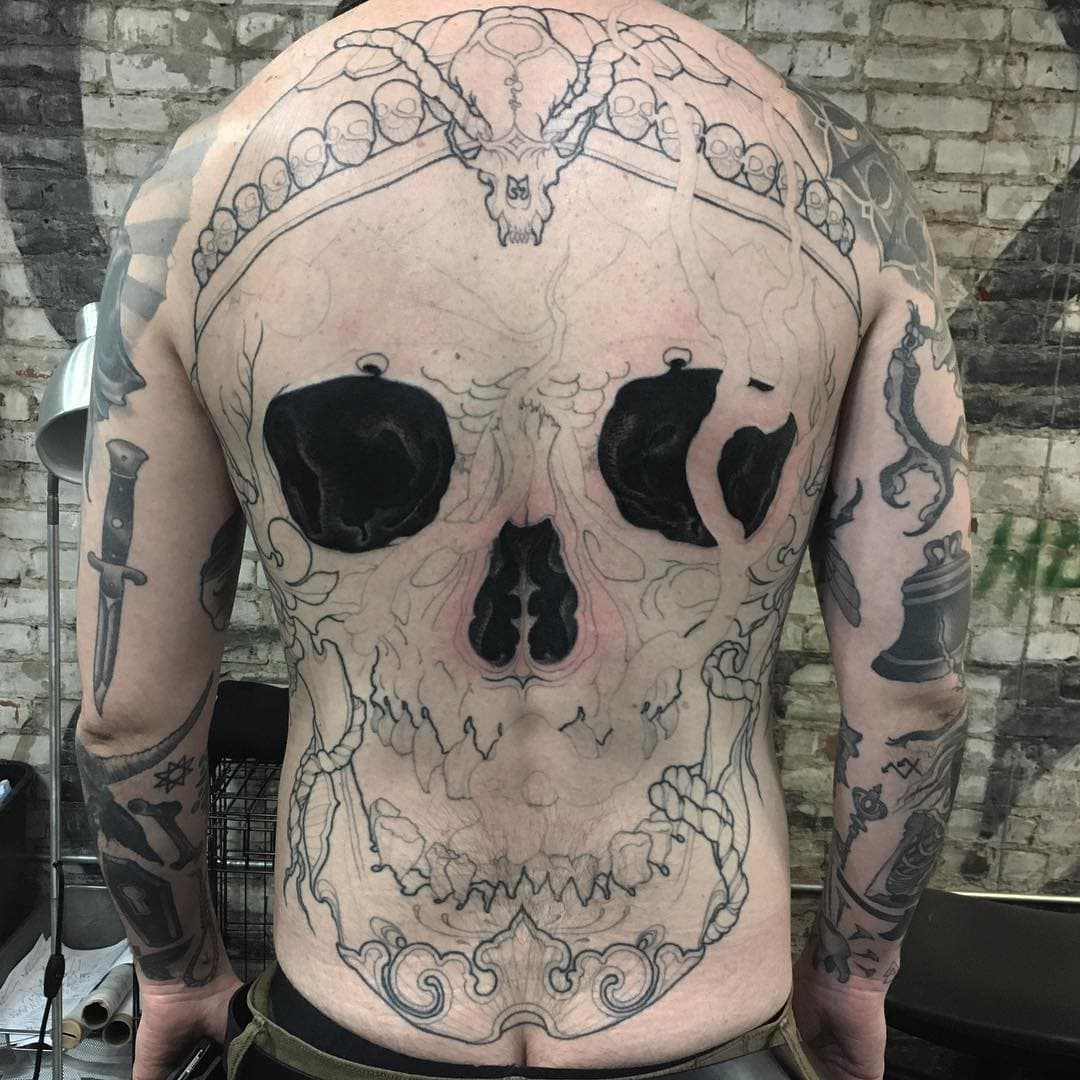 #skull #atak #analogtattoo