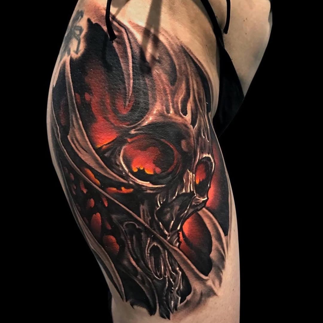 Done at Tattoo Konwent Poznań ☝️💥thx a lot Aga 🙏 @tattoo_konwent @kwadron @inkjecta @tattoofest_magazine