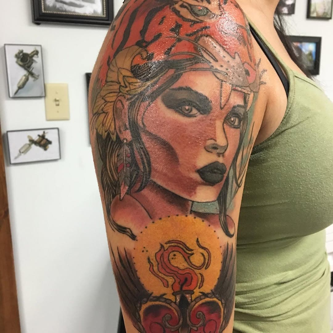 Tattoos by Alan #colortattoos #oskaloosaiowa #supportlocalartists #invivostudios