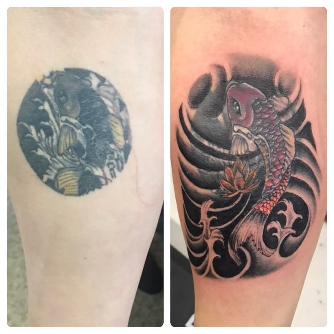 Before n after 
Chinos Tattoos 
12726 north freeway 77060
2812585570