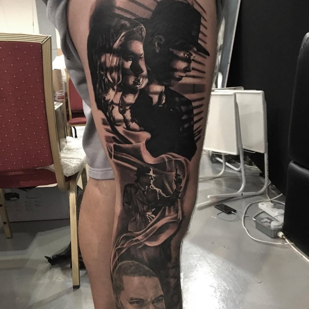 Well done to Cain Bramley@art_by_cain @creativeartsburnley collected 3 awards for his large 2 day black and grey entry @tatconblackpool with @crocarttattoocare @eternalink @killerinktattoo @barber_dts @hustlebutterdeluxe