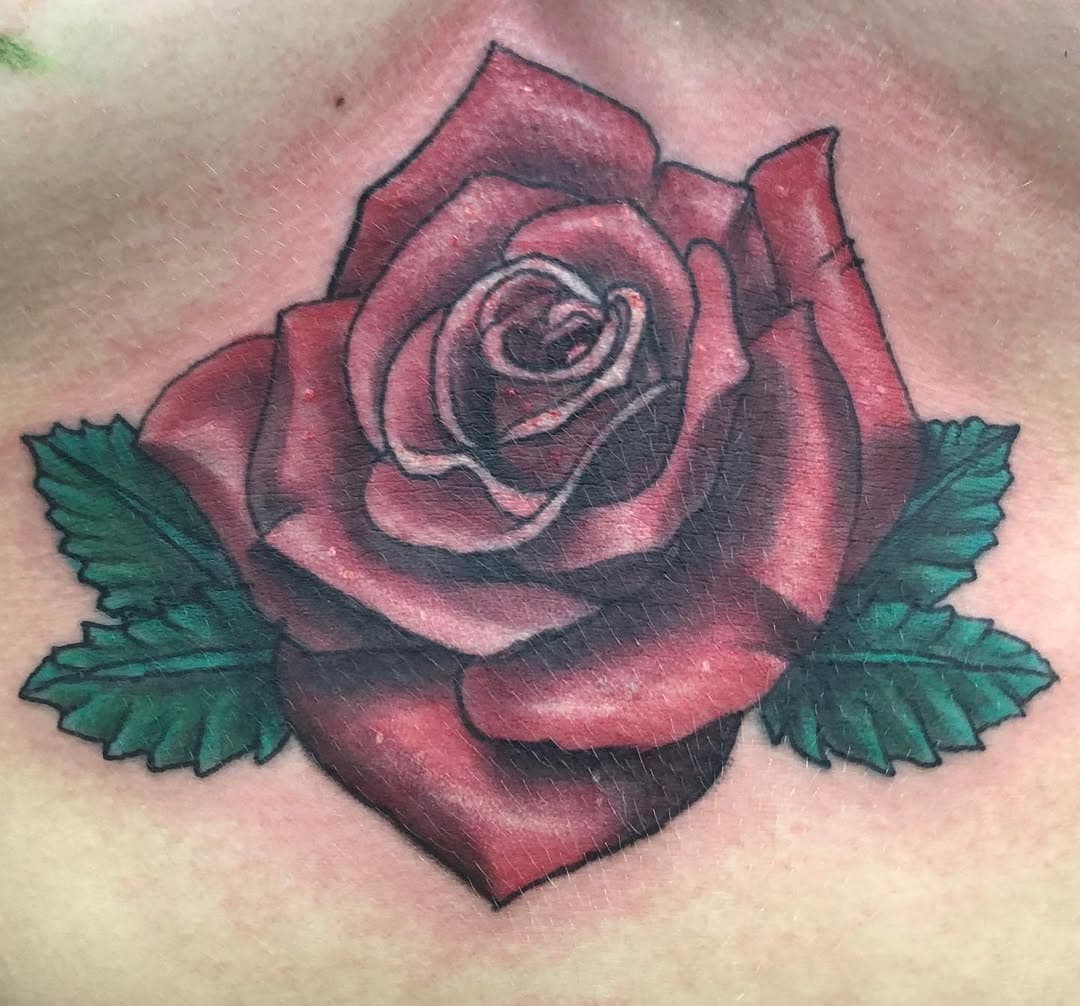 A beautiful rose 🌹by our apprentice @tara_2k19 ! Go check out her art work and tattoos @tara_2k19! #2crowstattoo #2crows #palestinetx #texastattoos #easttexastattoos #tylertx #easttexas #Cheyennetattooequipment #dynamicink #eternalinks #nocturnalblackandgrey #truetubescartridges #truetubesgrips #stencilstuff #kingpintattoosupply #tattooedguys #tattooedwomen #tattooedboys #tattooedgirls #underboobtattoo #girltattoos #tattoosforwomen #womantattooartist #rosetattoos #underboobrose