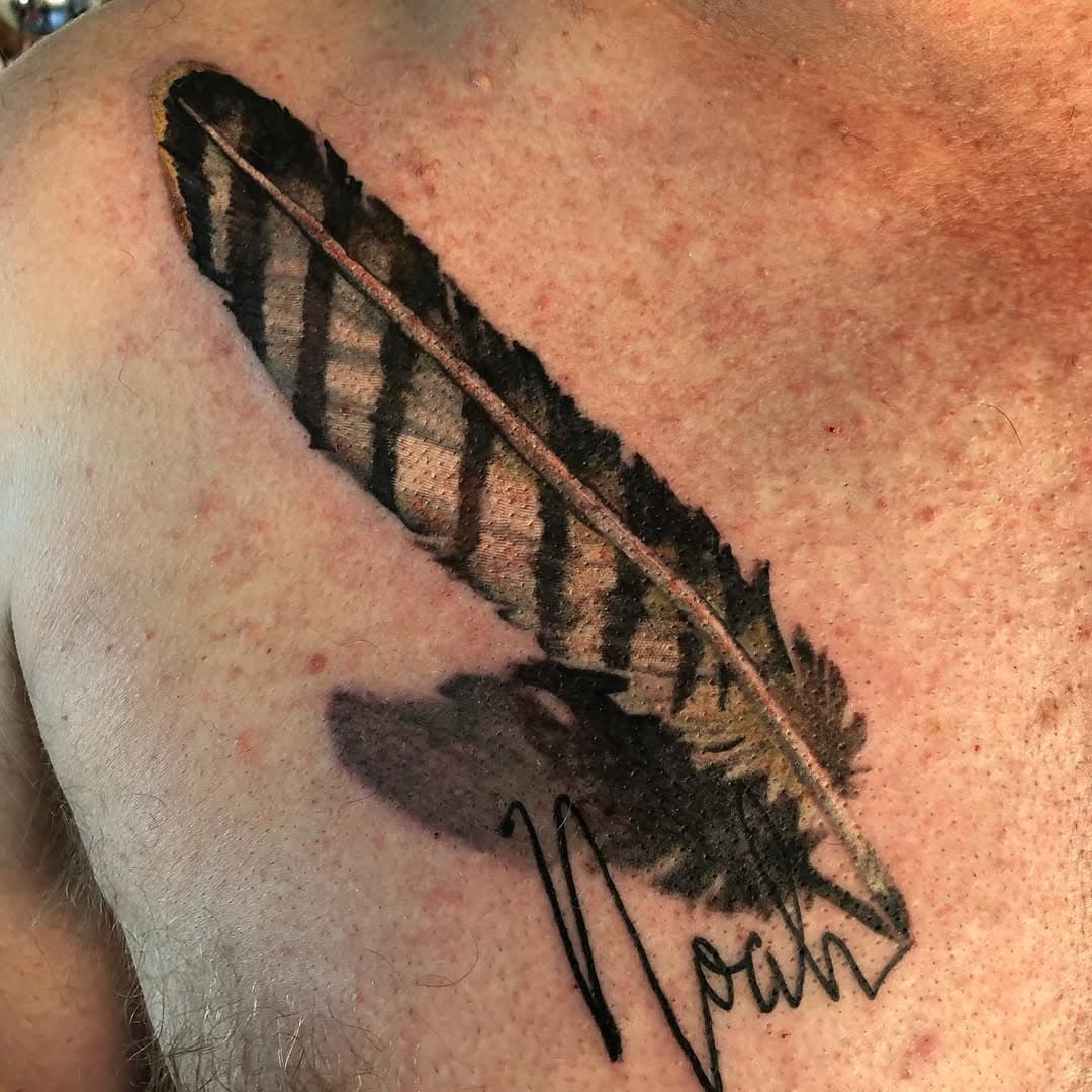 Feather to remember