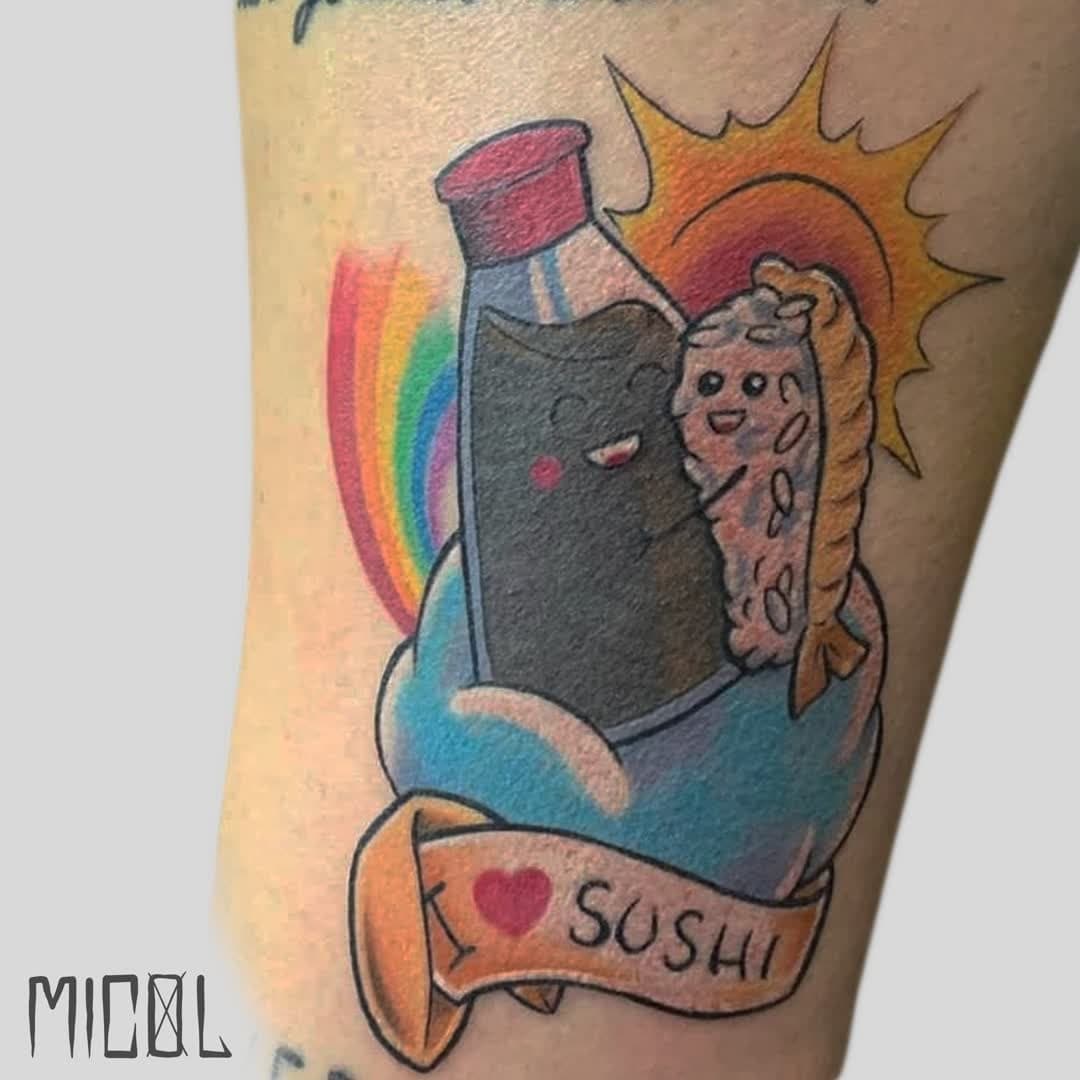 I #love sushi #tattoo realizzato dalla nostra resident artist @mikymicoltattoo ⠀
.⠀
.⠀
#tattoo #tattoos #tatuaggio #iltatuaggio #tattooartist #tattooart #cartoontattoo #sushitattoo #sushitime #ink #inked #inkedgirl #colortattoo #colorinktattoo #inkcolor #amazingink #pitbulltattoo #tattoomilano #tattooitaly #tattooideas #tattoosnob #tattoocolores