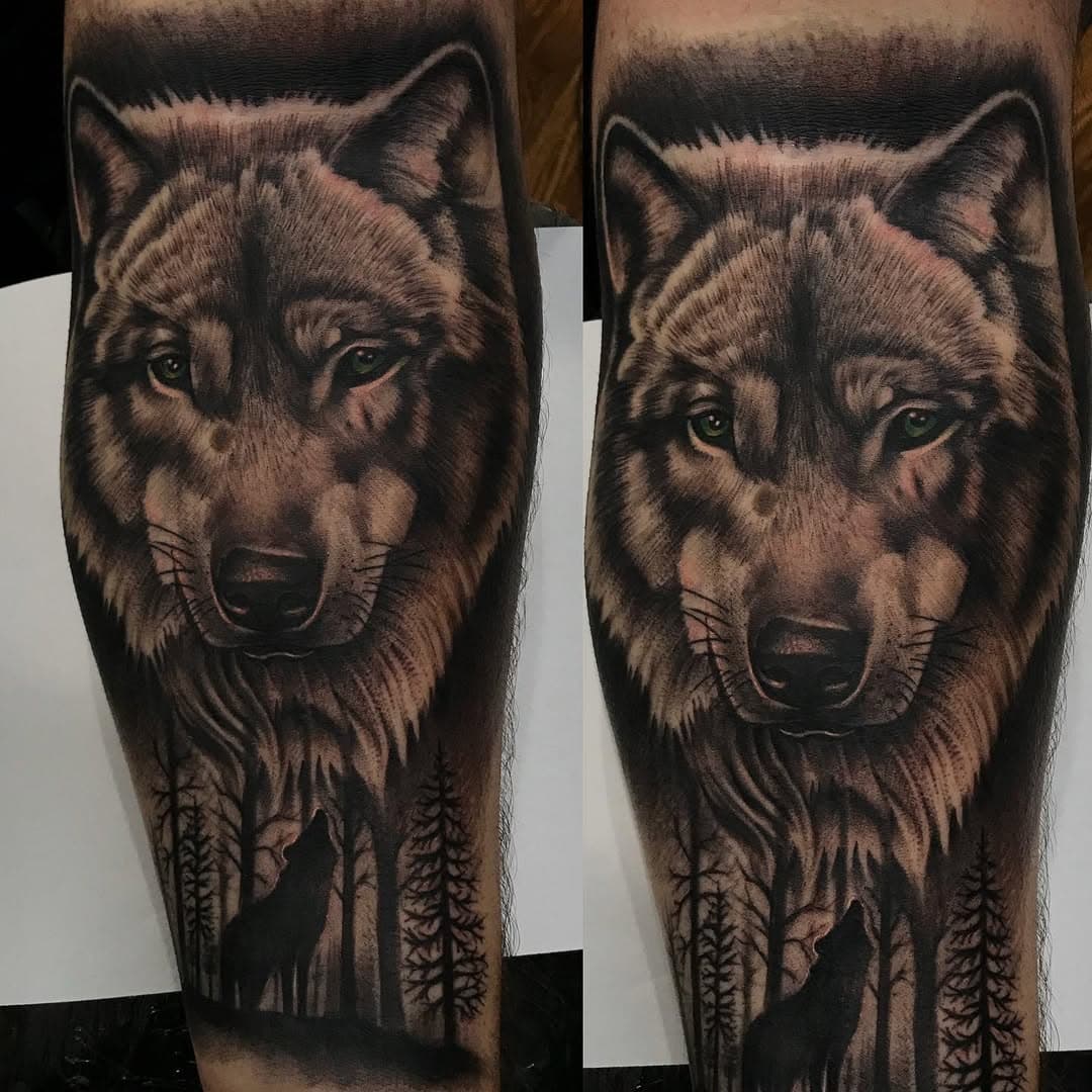 #lagallerytctx #thecolonytx #dfw #inked #wolf #wolftattoo #wolf #ink #dfwtattooartist #dallastattooartist #friscotx #dfwtattoo #planotx #tx #ttechcartridges #littleelmtx #likers #mckinneytx #blackandgreytattoo