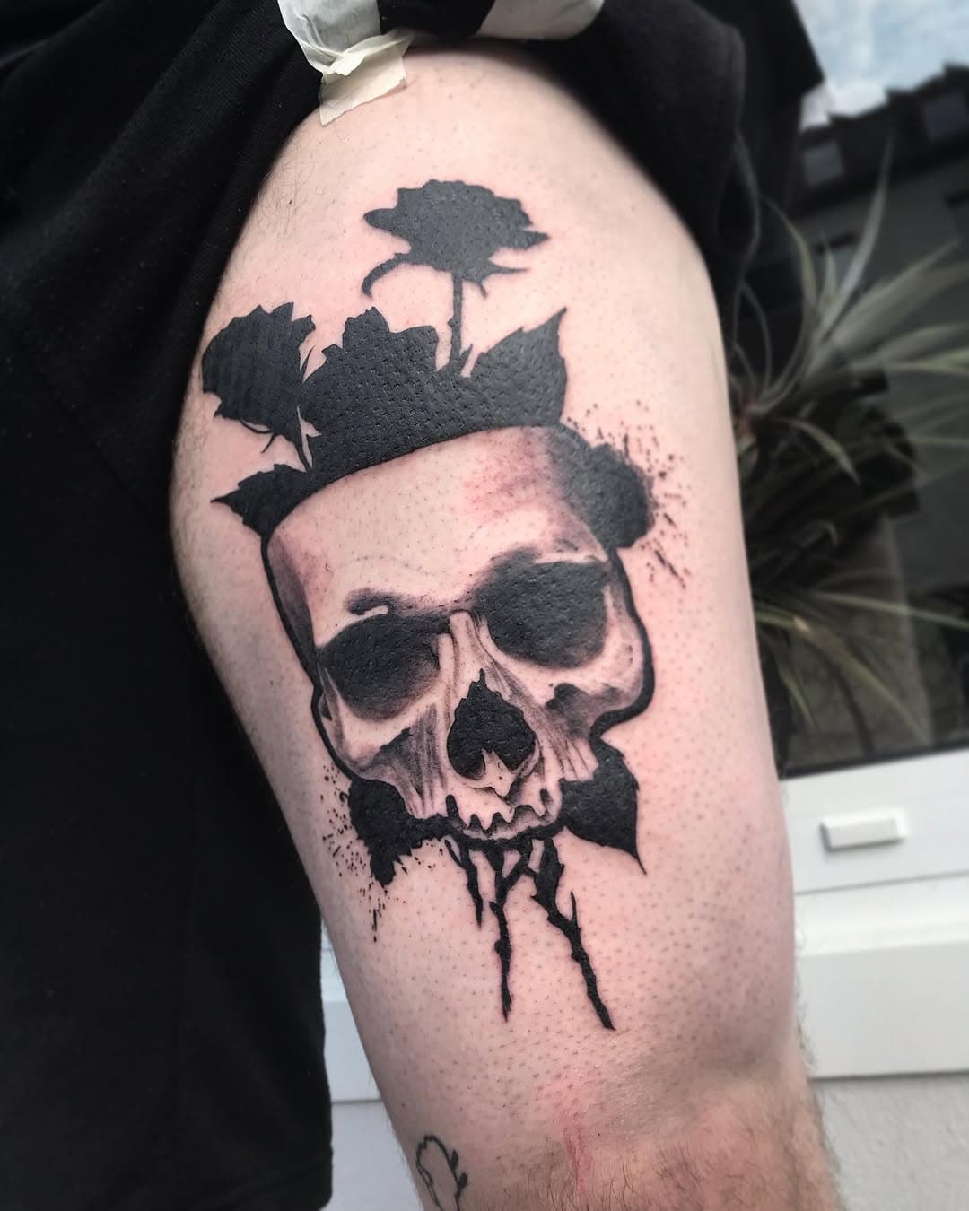 Danke für das Vertrauen 🖤🌱

#wannadotattoo #wannado #tattoo #blackandgreytattoo #blackisbeautiful #skull #skulltattoo #blacktattoo #ink #inked #blackhearttattoo #munich #skulls #darkartists