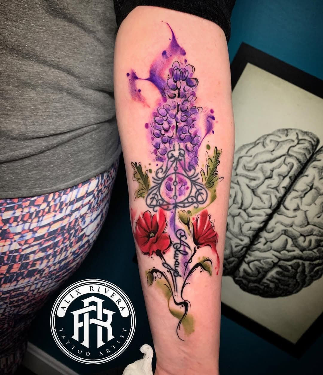 Added some watercolor Poppies & Lupines to this #deathlyhallows. Enjoi. I know my books say their closed but if your idea is dope enough then I might make some exceptions!!! 
•
•
•
•

#mainetattoo #maineart #maineartist #portlandmaine #scarboroughmaine #oldorchardbeach #igers #maineigers #igersboston #newengland #electrumstencilprimer #hushup #hustlebutterdeluxe #fytcartridges #fytsupplies #axysrotary #bishoprotary #tattoomagazine #inked #inkedmag #inkedgirls #realistictattoo #wctattoos #watercolortattoo #tattoostencilapp #lupines #poppytattoo