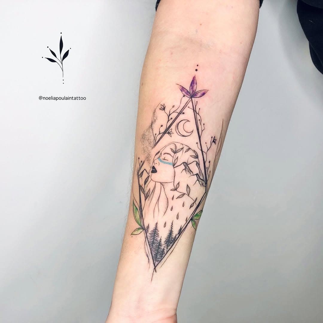 🔄Repost
Tatuaje que hice hace algunos meses y con ganas de repetir algo parecido!

#barcelona #barcelonatattoo #ink #watercolortattoo #sketchtattoo #noeliapoulaintattoo #finelinetattoo #pachamamatattoo #naturelover