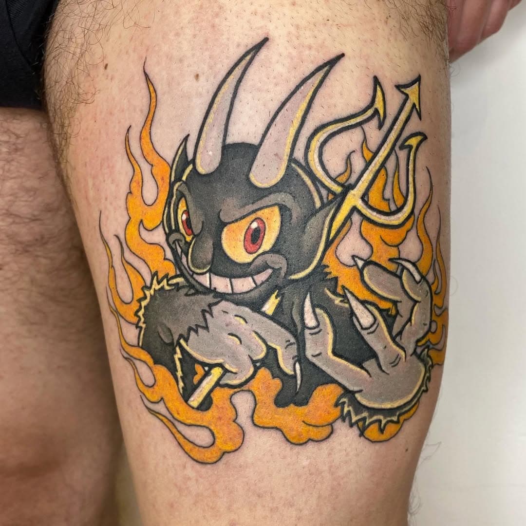 CupHead Devil done at @sorrymombologna