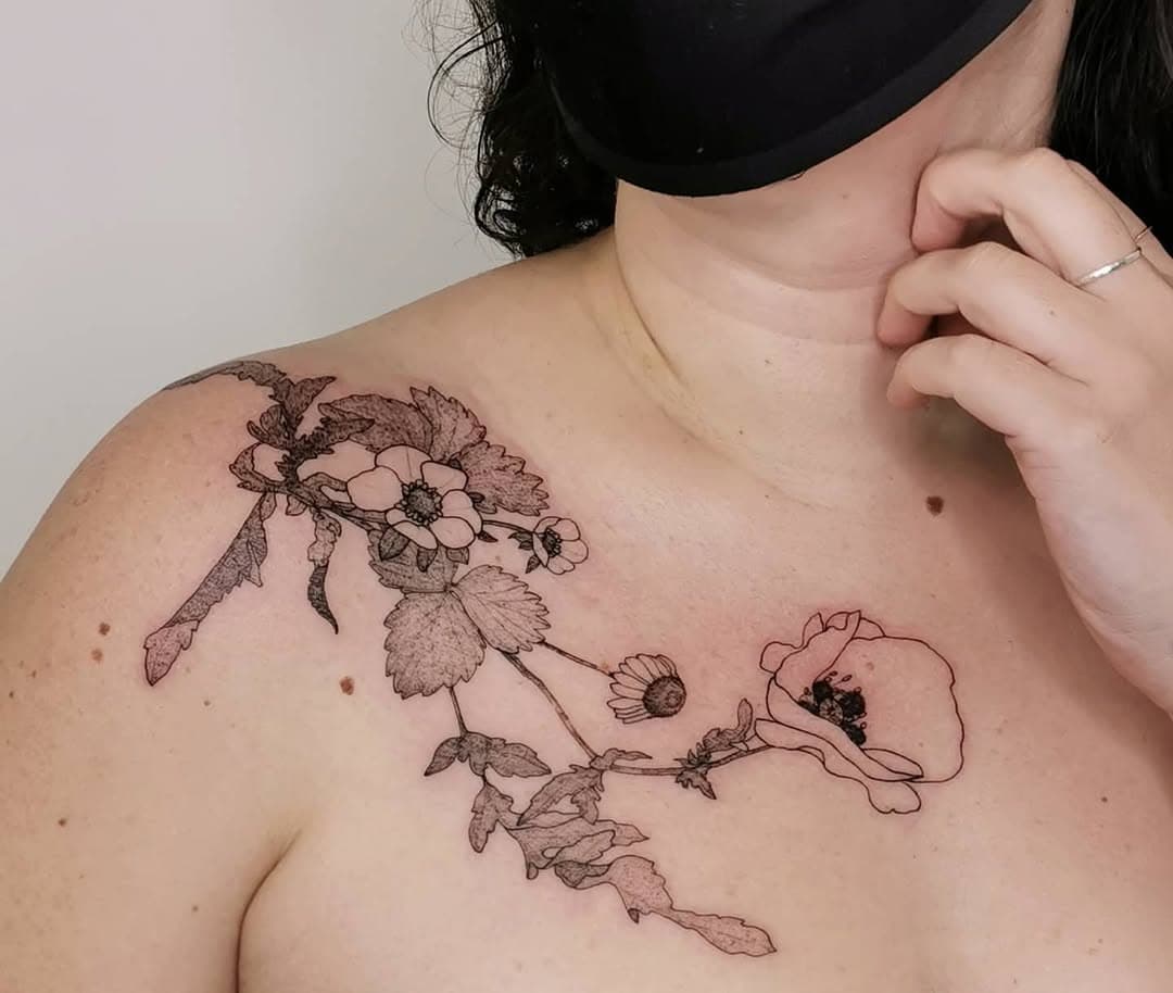 Por @taniavaiana

Para reservar tu cita  en Barcelona :
ENIETATTOOGALLERY@GMAIL.COM

#tattoo #barcelona #art #bodyart #spain #tatuaje#contemporarytattooing #bcnttt #artsy #tattrx #tttism #botanical #minimal #dotwork #flores #floral #poppy #coquelicot #ontheroad #taot #naturelovers #nature #naturaleza #natura #flowers #floral #linework