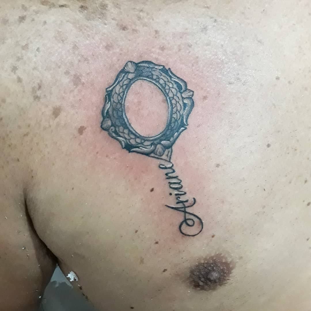 Abebe de oxum para homenagem um amor 🥰 gratidão pela confiança