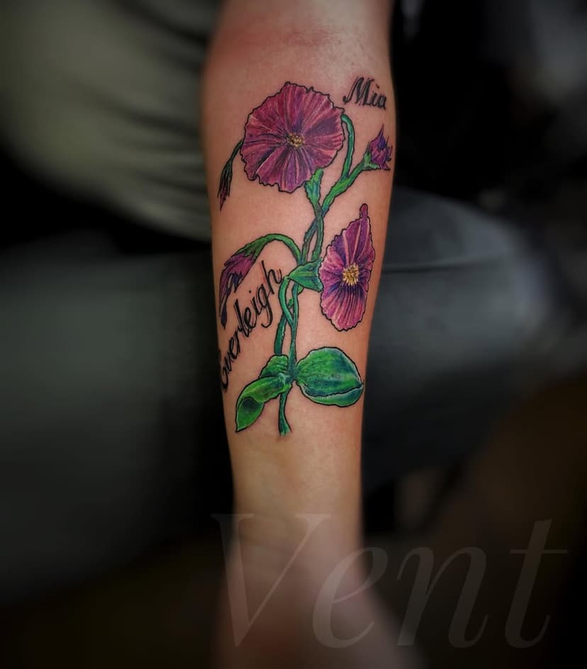 #flowertattoo #morningglory