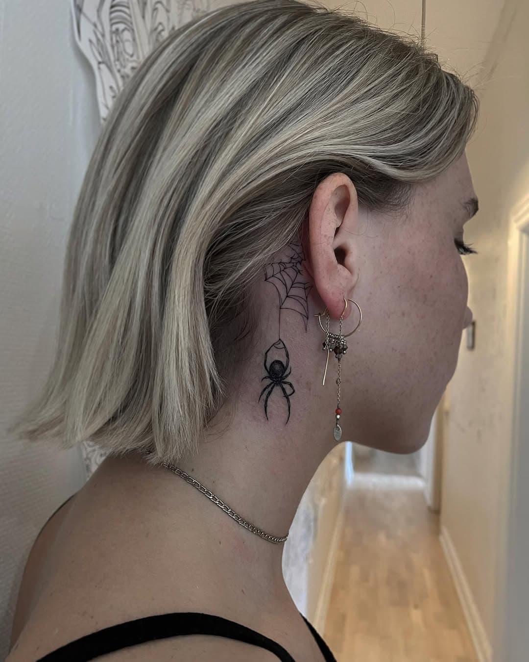 Itsy bitsy spider for @emmaauksutat 🕷Check out her work! 🕸 @venlig_hilsen @smellslikeink.dk #spidertattoo #spider #venlighilsen #venlighilsendintatovør #dintatovør #tattoo #art #realistic #blackandgrey #bng #bngtattoos #tattooartist #inkfreakz #ink #tattooart #inkedmag #skinartmag #inkstagram #tattooartistmagazine #bngsociety #aarhus #hustlebutter #kwadron #tattoodo #blackandgreytattoos