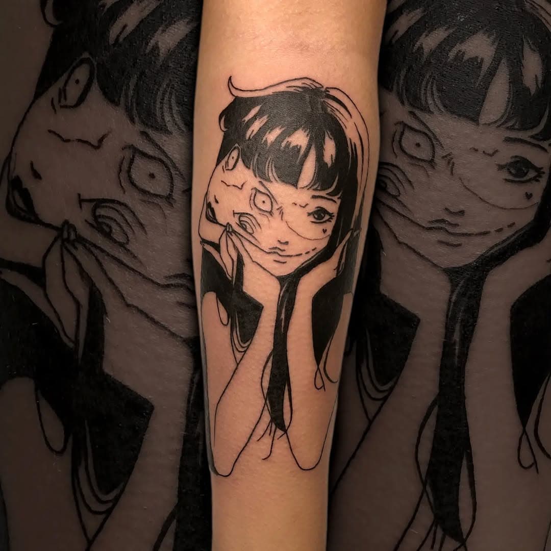 Tomie.
@psychotattoo_ for @yasminnina_ 

#blackwork 
#blxck
#mangatattoo
#Tomie
#taot 
#uktta
#AOC
#Camdentattoo
#tattoolondon
#tattooidea
#onlythedarkest
#forearmtattoo
#camden
#blackmanga