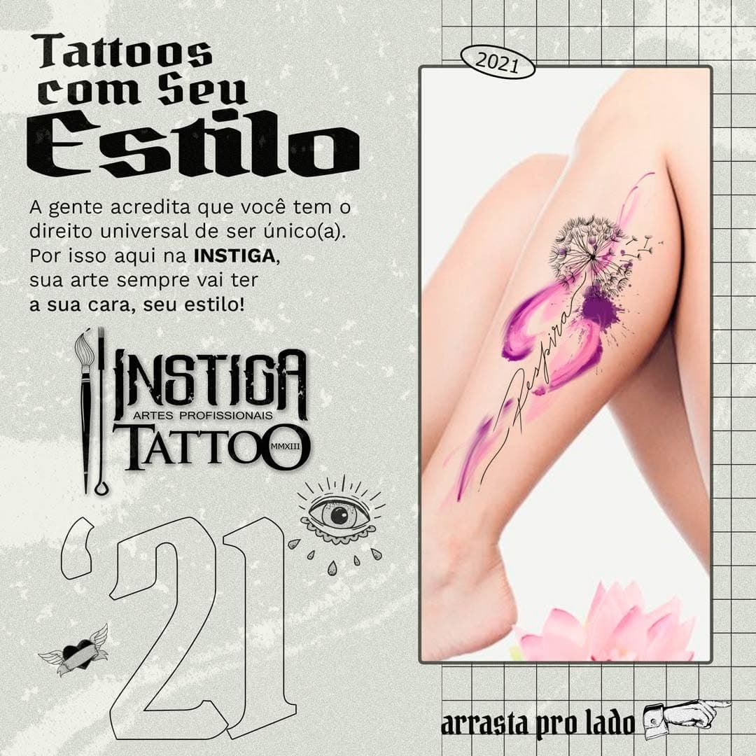 Seu tatuador(a) te escuta? 
Sei como é!
Escuto muito isso de novos clientes. Atender com qualidade é básico, com profissionalismo é essencial.
Aqui na Instiga, a regra básica é manter a originalidade de cada cliente. Dar o melhor que cada cliente busca ao realizar sua tatuagem.
Todo processo é pensado com foco no cliente, para que dessa cicatriz em forma de arte só seja guardada com alegria e respeito, com o mínimo de dor. 
Seguimos todas as normas de biossegurança, respeitamos todas as leis e mantemos a satisfação do cliente como foco principal, antes, durante e depois do processo.
Tem dúvidas, comentários? Chama a gente pra conversar, ficaremos felizes em responder. E claro, sua tatuagem nova com a gente, tem 99,9% de chance de ficar perfeita e 100% de chance de ser exclusiva, 100% Original!

#tattoo #tatuagem #originalart #tatuagemfeminina #tattoos
#promocao #instigatattoo #fineart