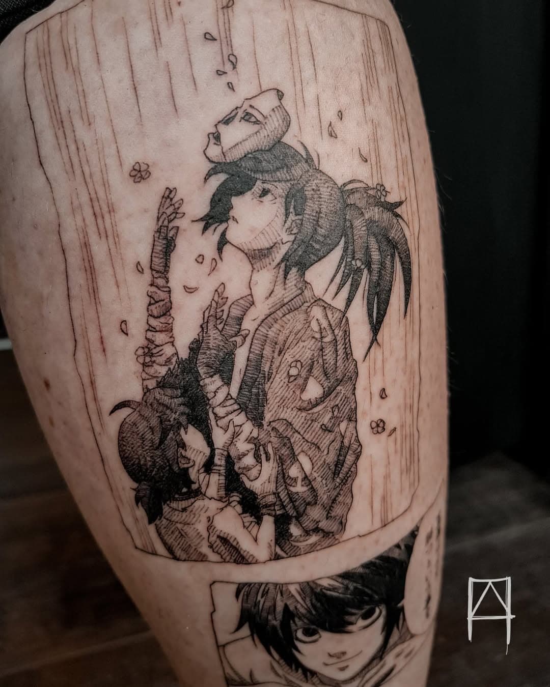 DORORO é uma obra que acaba com qualquer mais do mesmo! 
Depois de ter seu corpo oferecido para demônios em troca de poder, Hyakkimaru segue sua jornada de vingança e aprendizado.

E voce tem seu anime preferido e também que gravaria na pele o quanto ele significa? 
Comenta aqui e me conta qual é! 

#dororo #hyakkimaru #geektattoo #animetattoo