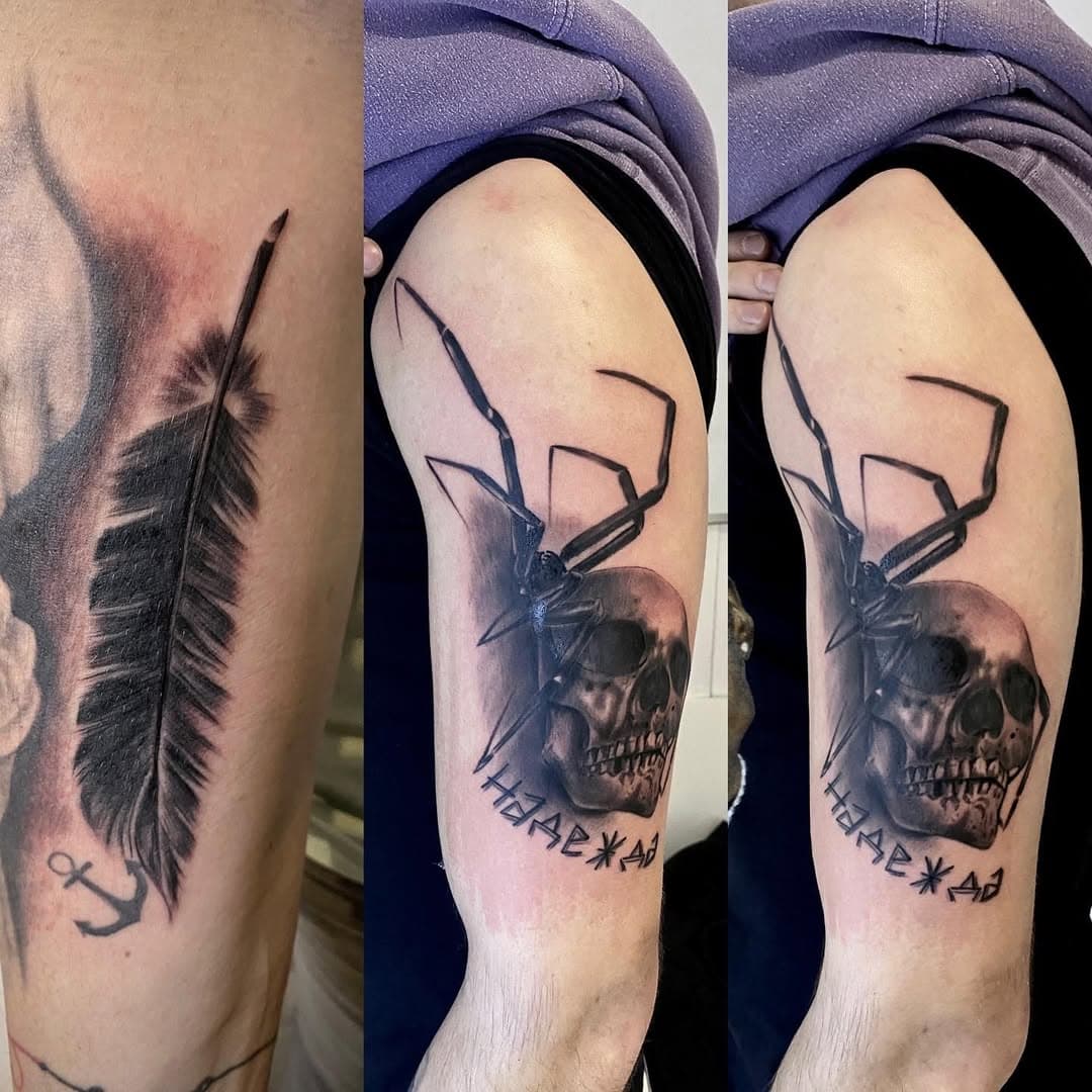 Works of today at Hamburg tomorrow I’m free for walk-in tattoos, call or email the shop @hamburgcityink 

#realistictattoo #walkintattoo #guestspottattoo #hamburg #tattoos #reachcomplianttattooink #killerinktattoo #turaniumtattoomachine #tattoosoftheday