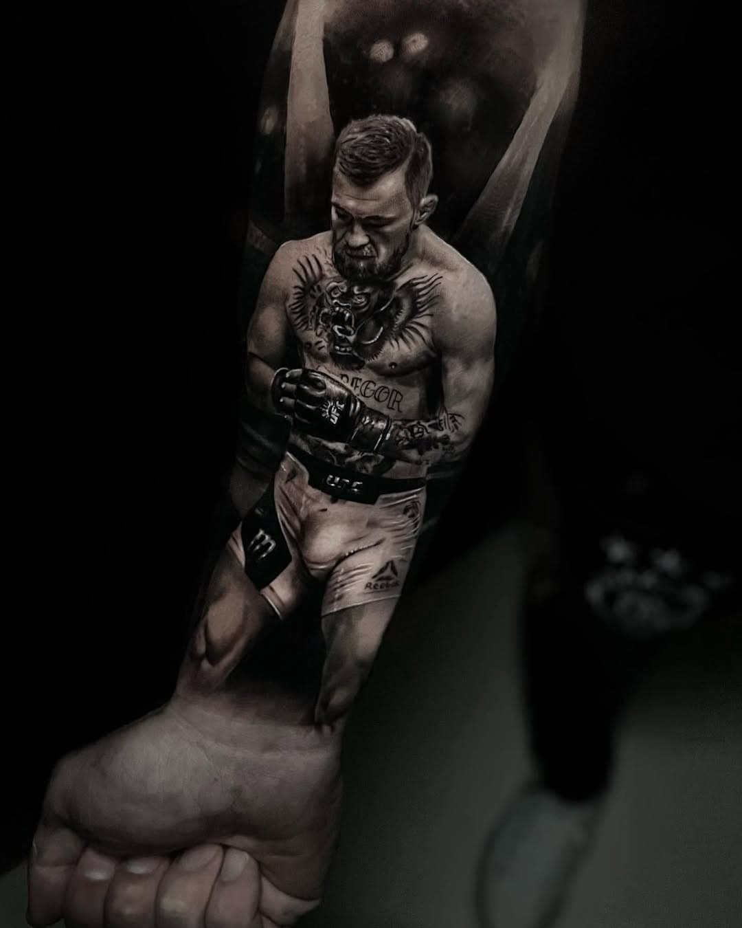 McGregor ❤️ ¿qué os parece? @gangatattoospain @eztattooing @radiantcolorsink