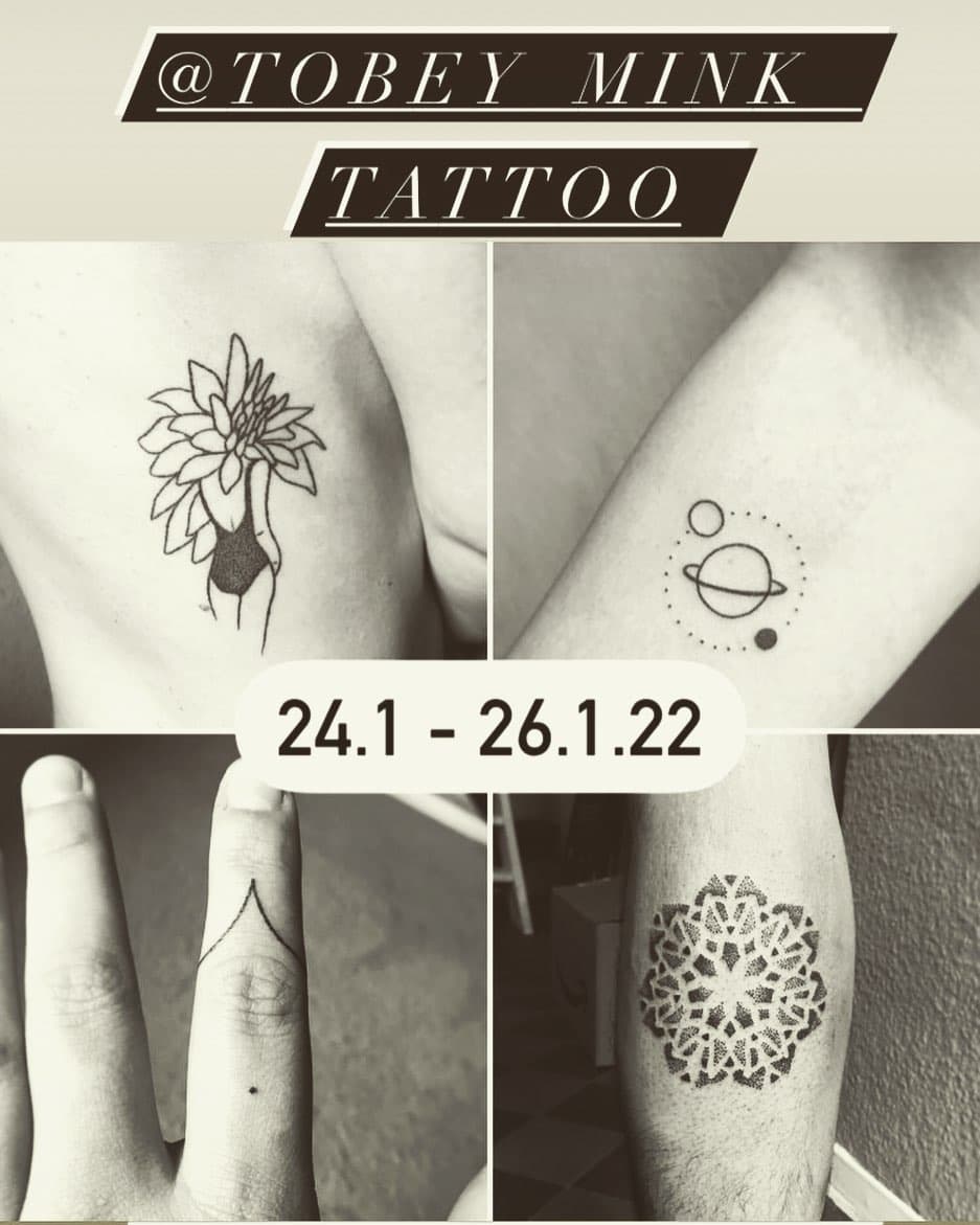 FEINSTES HANDPOKE AUS
 🖤LEIPZIG🖤

@tobey_mink_tattoo 
 
  24. - 26.01.22

@almaundschwarz