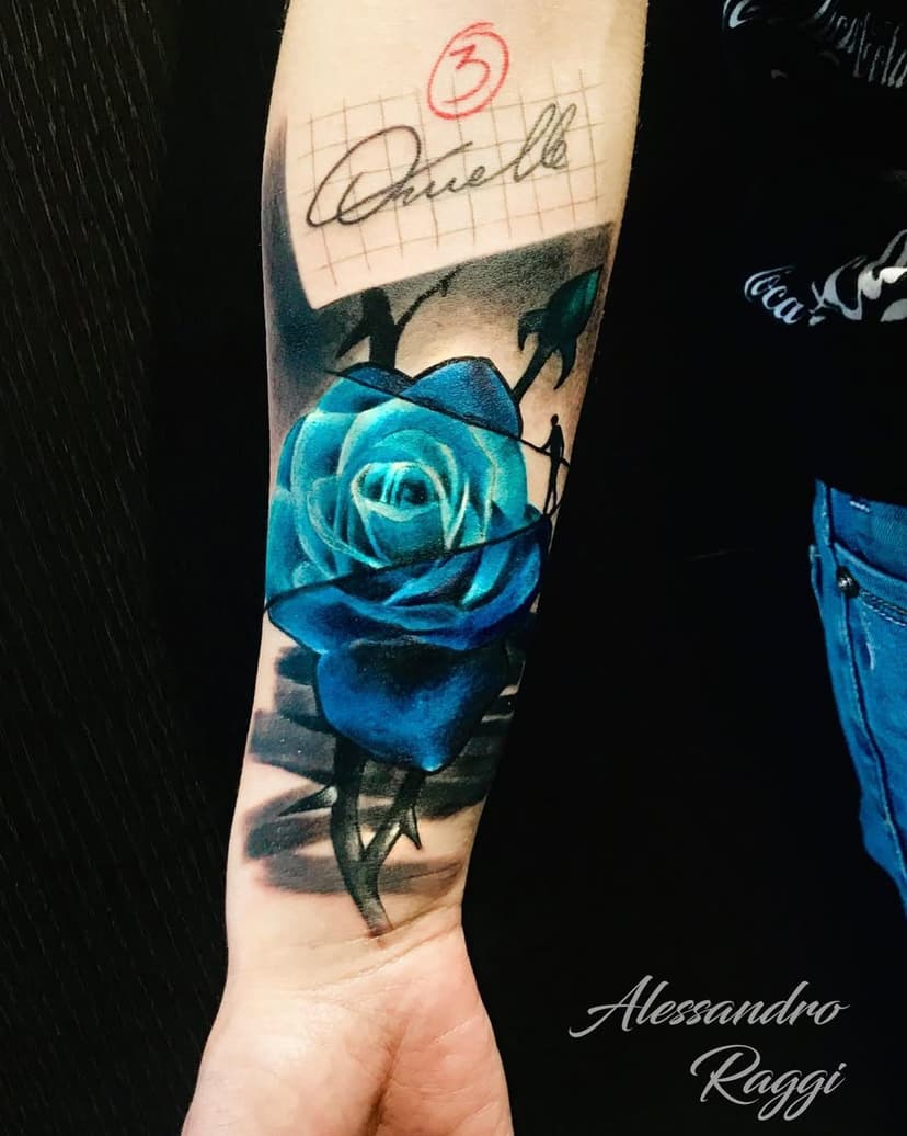 A different rose 
Sponsored by @killerinktattoo 

Per info e appuntamenti: DM
. 
#realistictattoo #realism #tattoo #calftattoo #realismo #tatuaggioitalia #tatuaggiorealistico #iltatuaggio #realisticink