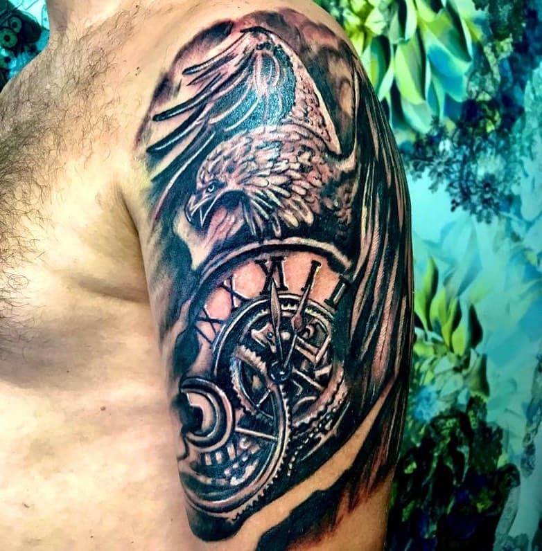 #redrain #redraintattoo #tattoo #tattoed #tattoos #tattooart #tattooartist #artist #art #unique #tattoowork #tattooworld #inkspiration #ink #inked #tattoos_of_instagram #instagood #creative #inspiration #drawing ' #bodyart #singen #friedrichshafen #zürich #lakeconstance #lakeofconstance #bodensee  #Swiss made by @bobby.vujic