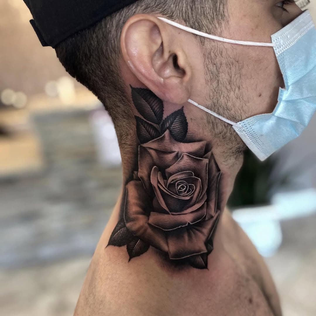 Jobstopper rose! 
.
.
.
.
.
#inkaddict #inked #artist #art #tattooed #tattoos #tattooart #tattooartist #tattoo #rosetattoo #rose # blackandgreytattoo #tattoolife #tattooideas #tattoosdesign #necktattoo #jobstopper #inkedup #inkart #inklife #inktattoo #tattoolife #tattooinspiration #portlandoregon #oregon #salemoregon