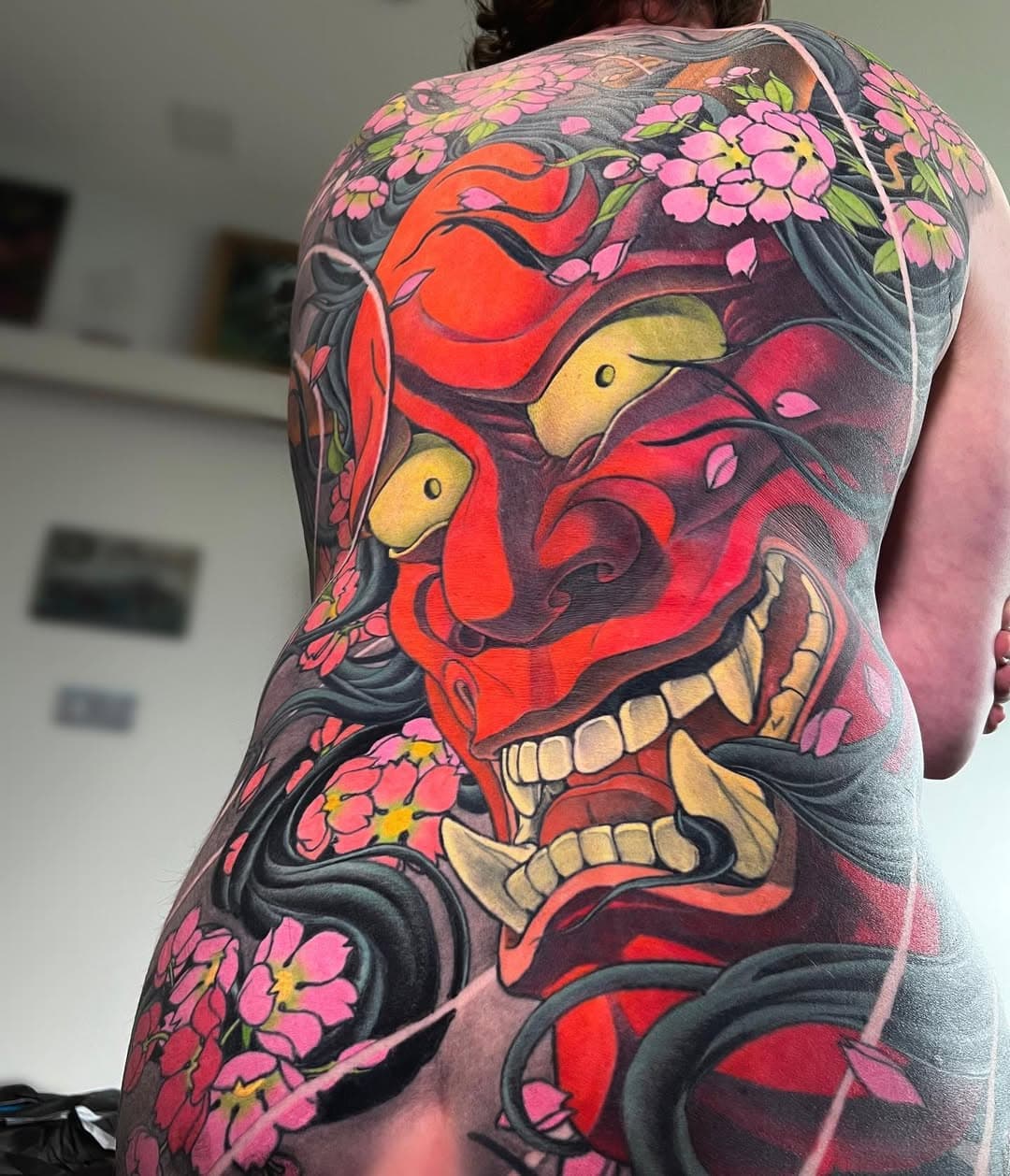 Heald backpiece on Bernard’s bodysuit project. Thank you man for your trust.
------
Done with @worldfamousink @cheyenne_tattooequipment @easytattoo.fr 
_____

 @tattooebooks  #backpiecetattoo #backpiece #hannya #hannyatattoo #toulouse #plaisancedutouch #tattoo #tatouage #ink #irezumicollective #japaneseink #japaneseink #irezumiworld #tattooist #tattooistartmag #asianinkandart #asianink