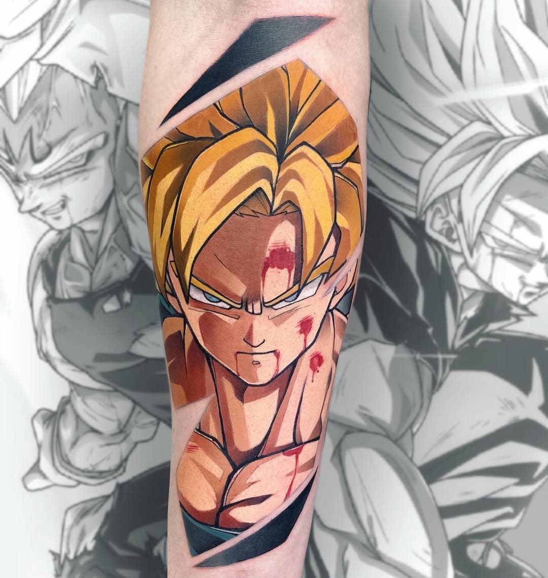 Goku 💛🧡 Poland/ Warsaw 🇵🇱 and Guest Spot Germany/ Kempten 🇩🇪 free spot DM 📩 
Language: Polish and English y poco Español 😉
done with @neba.pl  #tattoo #tattoos #animetattoo #anime #dragonballtattoo #gokutattoo #gokussj #supersayian #akiratoriyama #colortattoo #fullcolortattoo #animemasterink #tattooartist #warsaw #germanytattoo #belgium #belgiumtattoo #leutkirch #lovemyjob #neba