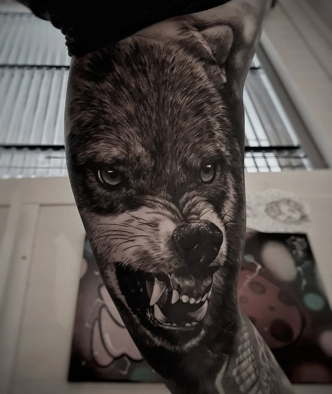 #tattoo #tattooistartmag #wowtattoo #emallatattoo #emallatattoosupply #emallatattooequipment #myworldofink #inkedmag #wolf #wolftattoo #dynamicink #higheelandice #tattooedbodyart #tattoomania