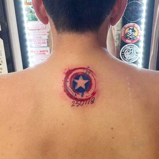 Eseguito al MUSTAPHA TATTOO STUDIO. Contattami per info e appuntamenti. 

#tattoo #tattooideas #marvel #marveltattoo #capitanamerica #capitanamericatattoo #movie #avengers #datetattoo #colortattoo #mustaphatattoo #tattoostudio