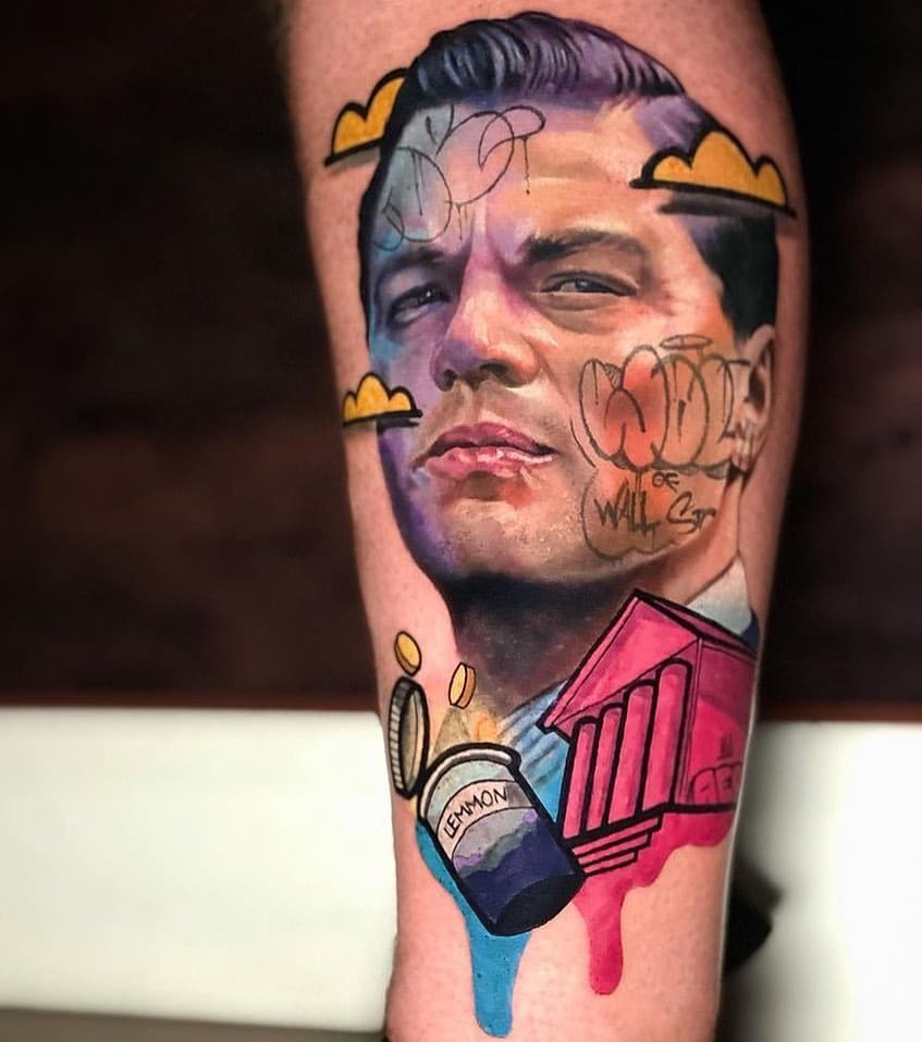 >> Artista >> @kyle._tattoos vale a pena seguir 👏🏻👏🏻👏🏻
.
Marque um amigo apaixonado pela arte da tatuagem 
.
.
#leonardodicaprio #tattoolife #thebesttattooartists #tattoogirl #tattoolovers #instattoo