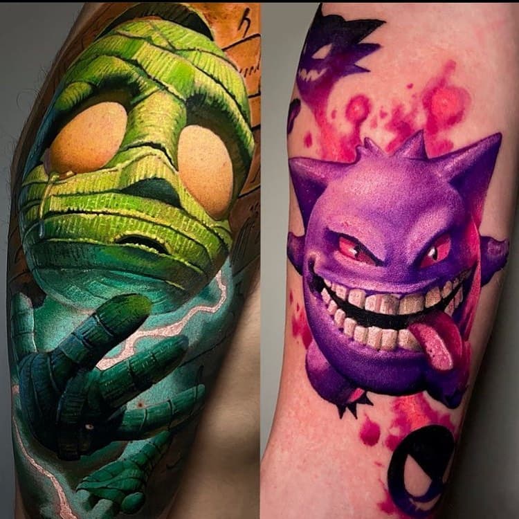 >> Artista >> @alessandrocovallerotattoo 👏🏻👏🏻👏🏻👏🏻👏🏻👏🏻👏🏻👏🏻 vale a pena seguir
.
.
Marque um amigo apaixonado pela arte da tatuagem 😀
.
.
#tattoocolor #comics #tattoolife #tattoolovers #pokemon #anime