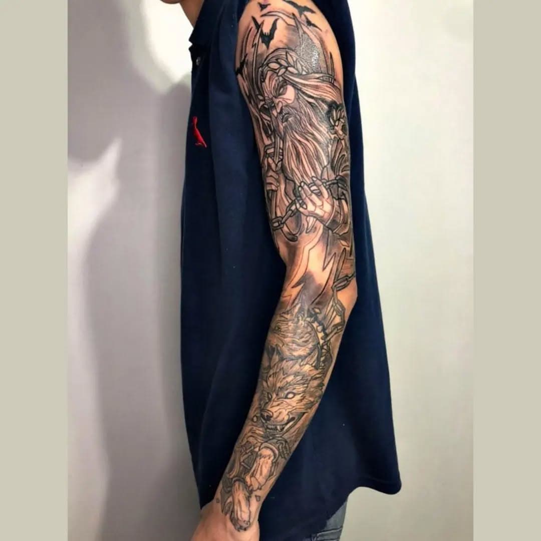 Fechamento externo de braço no cliente @gaab._sant obrigado pela preferência e confiança irmão 🤝💉

Agendamentos via WhatsApp, link na bio..

#tattoo #ink #tatuagem #neotrad #neotraditionaltattoo #neotraditional #Joinville #tattoojoinville