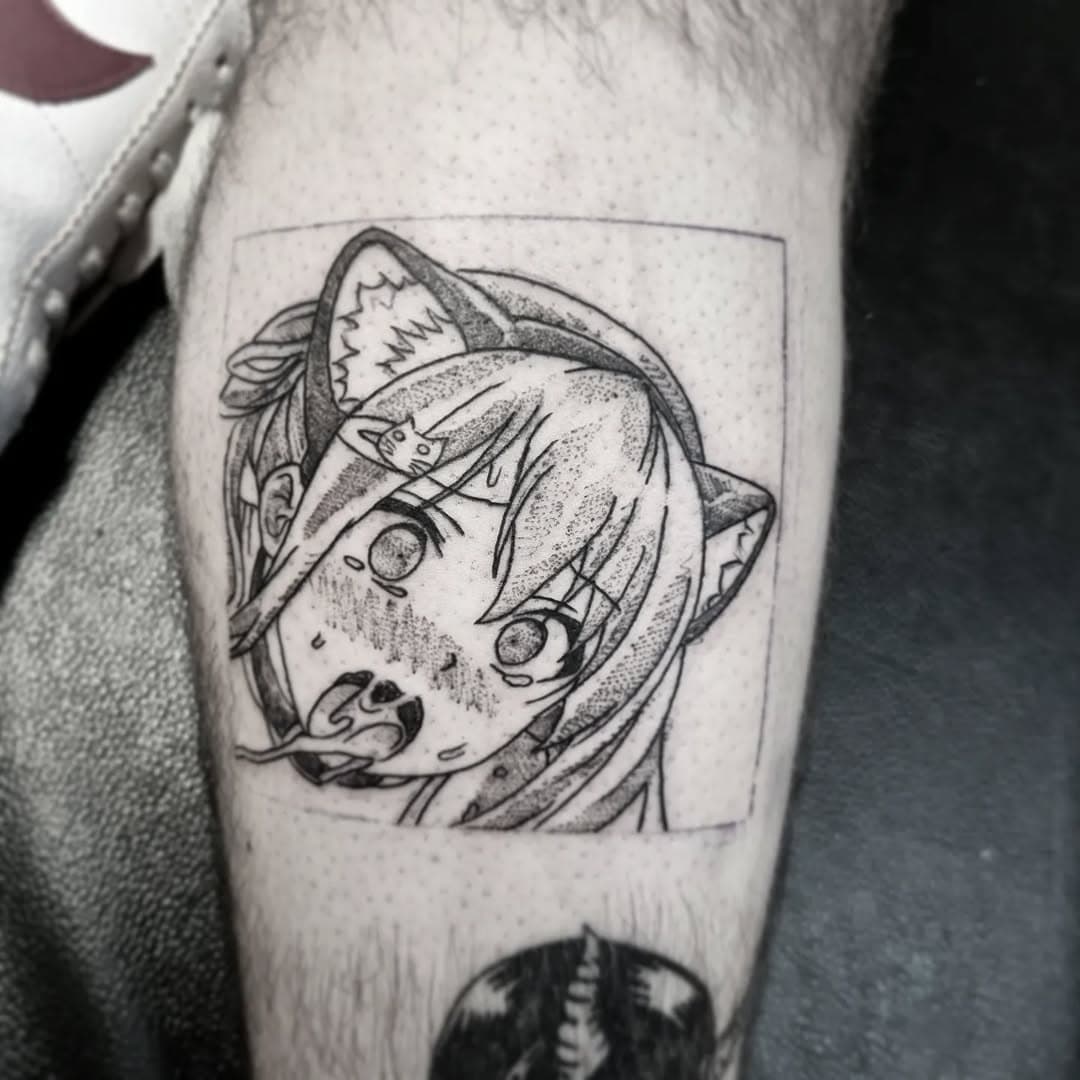 Ahegao ! ☺️☺️ c'était bien cool petit coquin!!! 

#ahegao #otakuworld #yametekudasai #grenobletattoo #grenobletourism #tatouagefrance🇫🇷 #grethamcity #blackmangaartist #mangaartists #postoftheday #inkedgirls