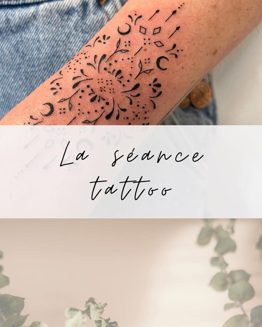 Hello☺️

Dans ce post se trouvent toutes les infos concernant le déroulement de la séance tattoo! Prends le temps de bien lire l’ensemble des indications, cela te permettra de préparer au mieux ton mail/message de prise de contact. 
Plus ta demande est précise, plus ma réponse sera rapide ✨

#tatouage #tattoo #tatts #floraltattoo #flowertattoo #ornamentaltattoo #dotwork #mandalatattoo #ink #ornementaltattoo #ornaments #backtattoo #manchette #womantattoo #tatoueuse #tatouageessonne #tatouageparis #chillymazarin #docteurjekylloffice #bleucalyptustattoo