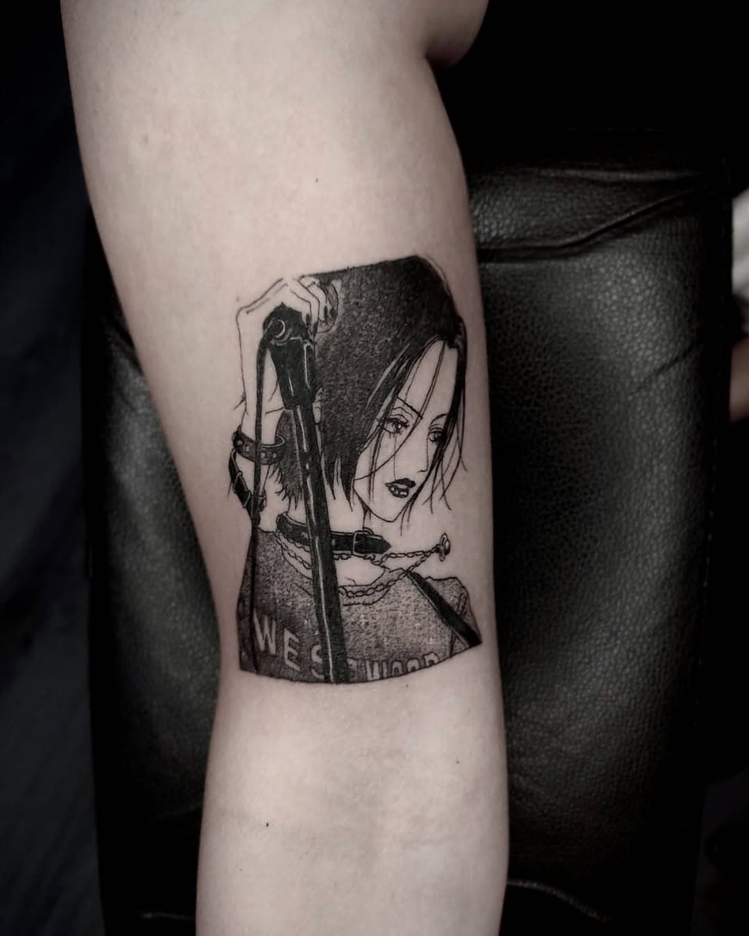 🖤▪️•NANA•▪️🖤 Tatuaje realizado por Misael como parte de nuestra Promo de anime. ✨ Gracias por la confianza y su preferencia. #nanatattoo #nanatattoos #nanaanime #nanakomatsu #nanakomatsuedit #nanakomatsutattoo #rocktattoo #shinetattoo #animetattoogirl #animetattoos #tatuajescute #cutetattoo #cutetattoos #cutetattosforgirls #inkcdmx #tatuajes #tatuajesmexico #animemexico #nanafandom #nanafanart #girlsink #animegirl #shinetattoos #inkart