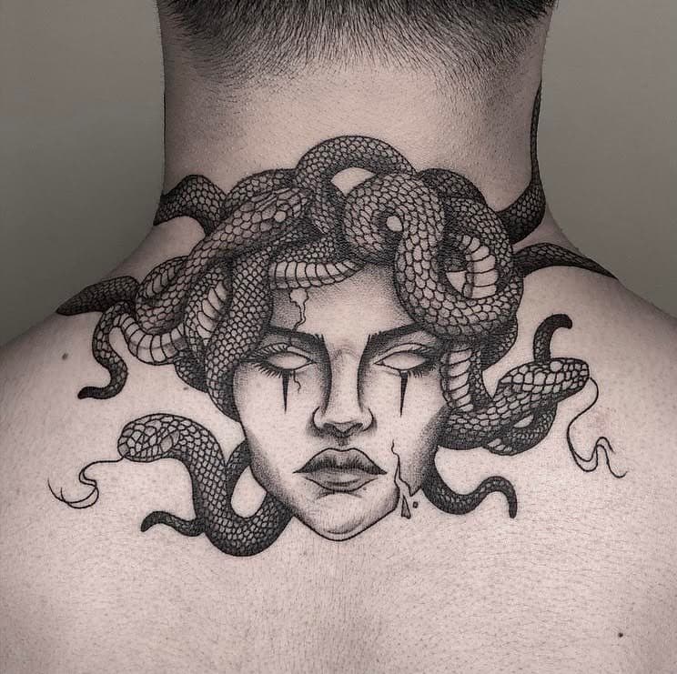 Tattoo by @ali_n_bloodink ✨
.
.
.
.
#medusa #blk #blackwork #killerinktattoo #blacktattoo #france #annecytattoo #tattoo #art #ink #bodyart #blackworkers #inkedboy #inkedup #tattooed #blacktattoo
#quality #bg #tattoofrance #inked #artistic #tattoos #passion #planetattoo #master #ink