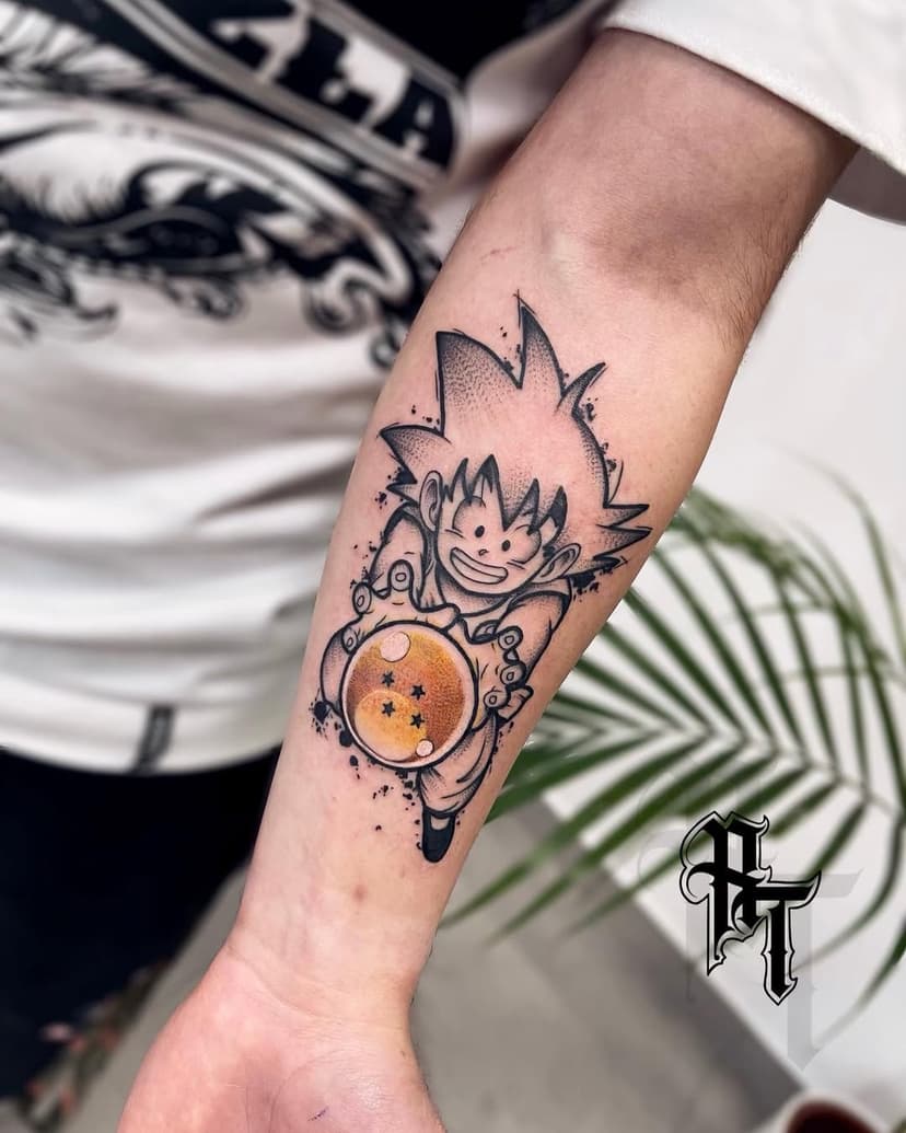 Dragon Ball Tattoo 🐉💥
Booking 📩 @radziktattoo_studio 

#dragonballtattoo #dragonball #kidgoku #kidgokutattoo #tattooist #tattooart #dotwork #dotworktattoo #blackwork