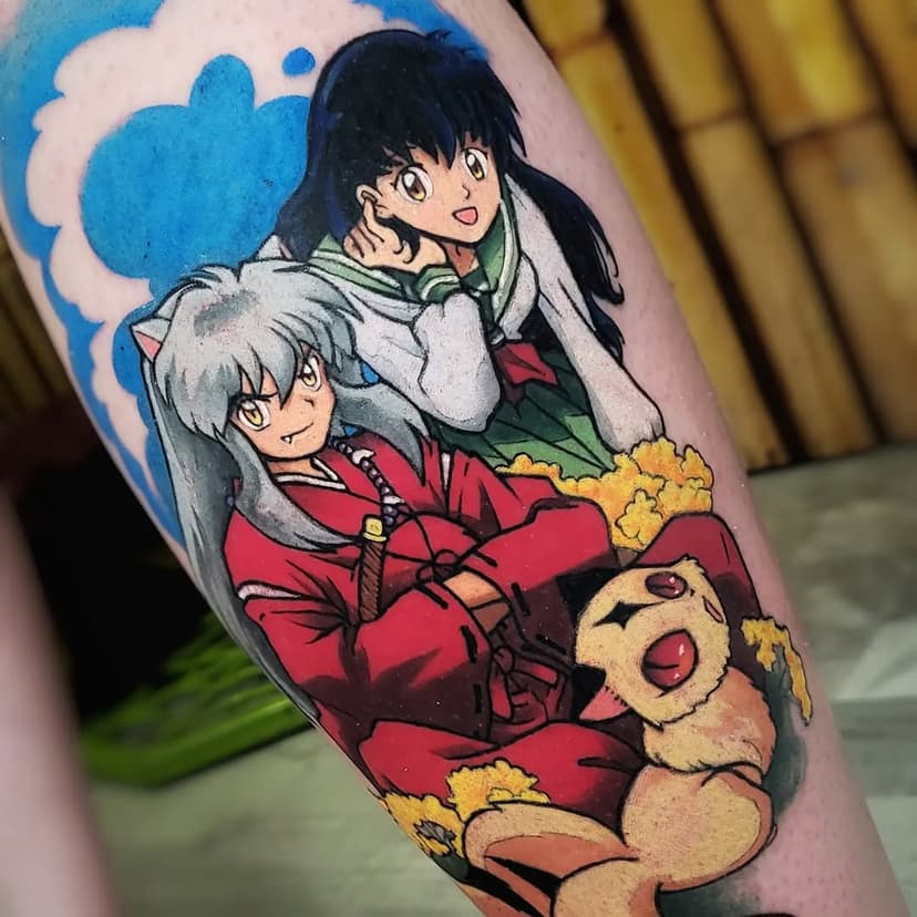 INUYASHA ❤

Inuyasha was my first anime I saw (after finding out what anime was) 
 Thank you Georgina for trusting me in this piece! 🥰

Part fresh, part healed

#tattoo #animeink #animetattoo #animetattoos #mangatattoo #inuyasha #inuyashatattoo #inuyashaxkagome
#geektattoo #nerdtattoo #gamertattoo #gamerink #nottinghamtattoo #nottinghamtattoos #nottinghamtattooartist #uktattoo #uktattooartist