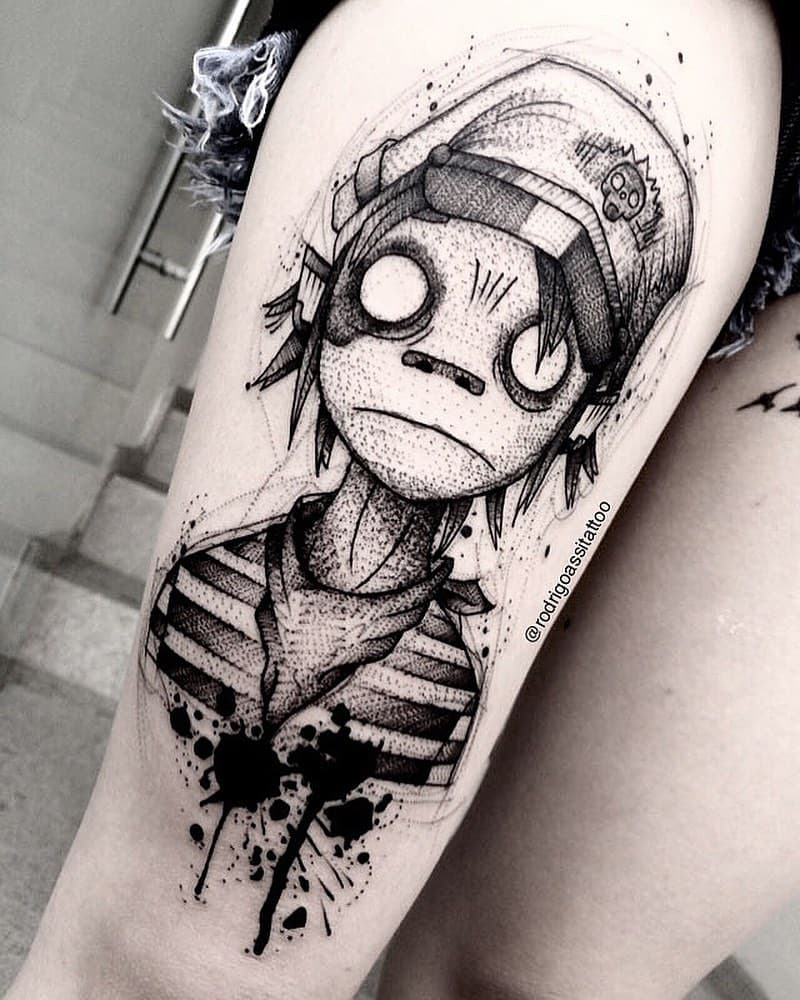 Gorillaz!
Obrigado pela confiança!
.
.
Orçamentos, link na Bio! 
.
.
📍Balneário Camboriú - Sc
.
✖️Trabalhos Exclusivos
✖️Sem repetições
.
.
.
@inkedmag @gorillaz @damonalbarn @skinart_collectors @blxckink @a_drop_of_black @blacktattooing 
.⠀⠀⠀⠀⠀⠀⠀⠀⠀⠀
.
#balneariocamboriu #rodrigoassitattoo #skinartmag #bwmentality #btattooing #tattoosketch #artofinstagram #inkedmag #amazingink #blacktattoomag #inkedgirls #gorillaz #d_world_of_ink #tattooartist #sullenartcollective #artesobscurae #inked #tattoodo #onlythedarkest #blackworkers_tattoo #inkedmag #radtattoos #sullenclothing #blackworknow #pftattoomachines #electricink #blackworkerssubmission #tatuagembalneariocamboriu #sketchtattoo #theblackinkteam