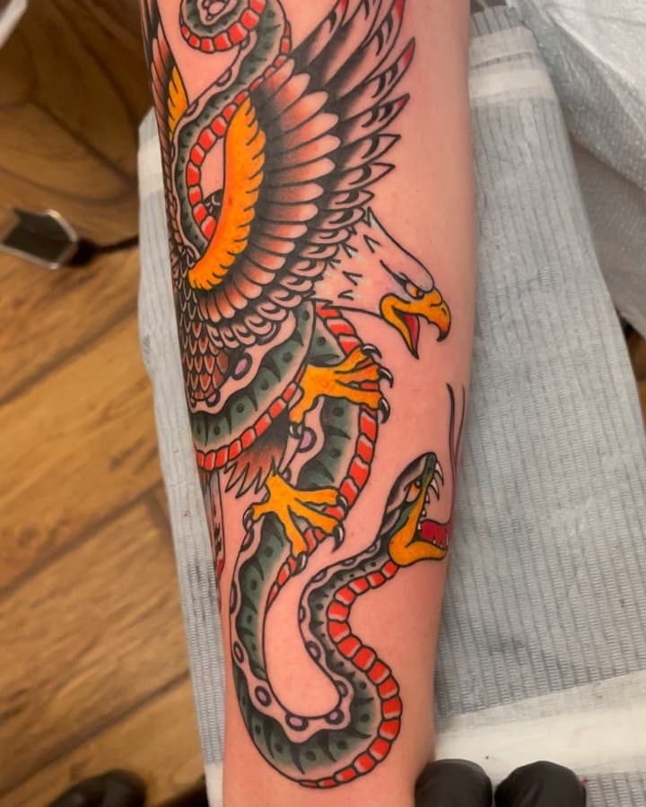 Thanks Sean! Done @highfivetattoo #highfivetattoo @hamiltontattoo #torontotattoos