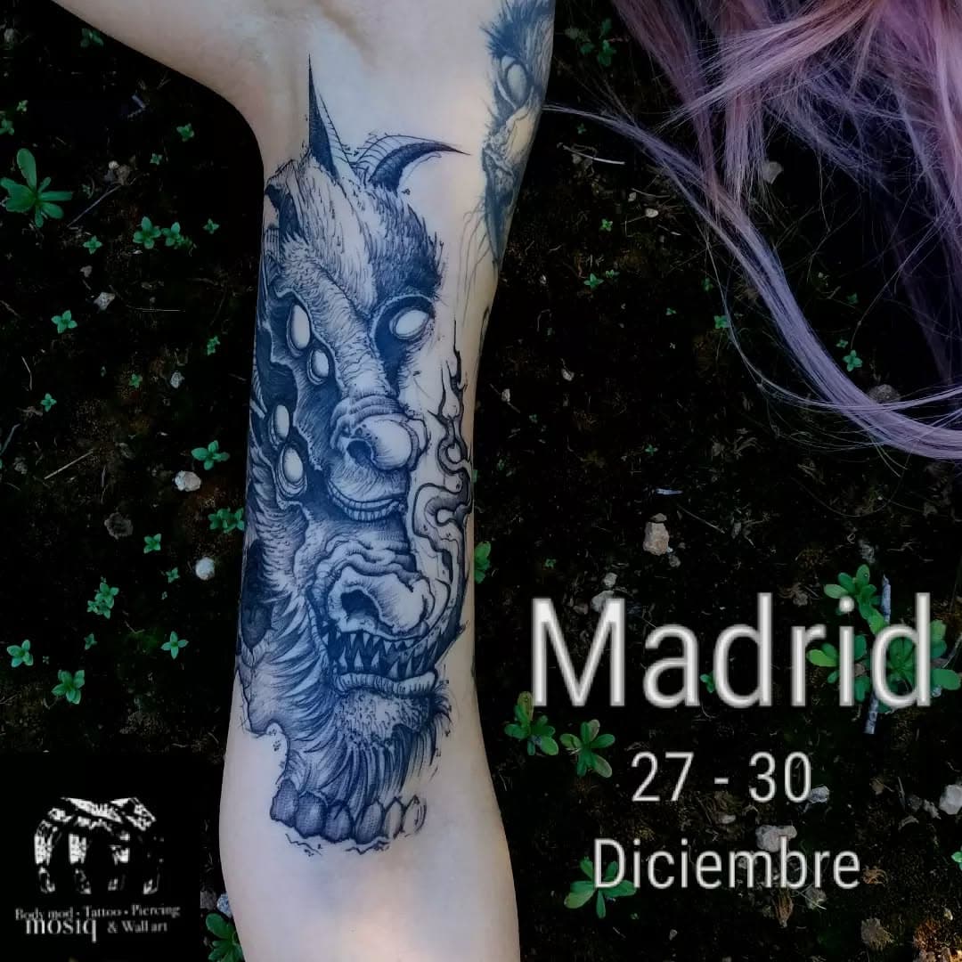 Madrid del 27 al 30 de diciembre.
Citas por privado o a @kaifatattoostudio 

#madrid #tattoo