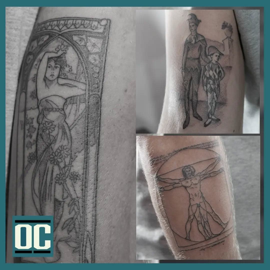This guy always brings a challenge to the table! 

#owlcat #owlcattattoo #tattooartist #tattoostudio #tattooaberdeen #tattooscotland #tattoostudioaberdeen #tattoostudioscotland
#firsttattoo #tattoocollector #finearttattoo #davinci #picasso #alphonsemucha #artnouveautattoo