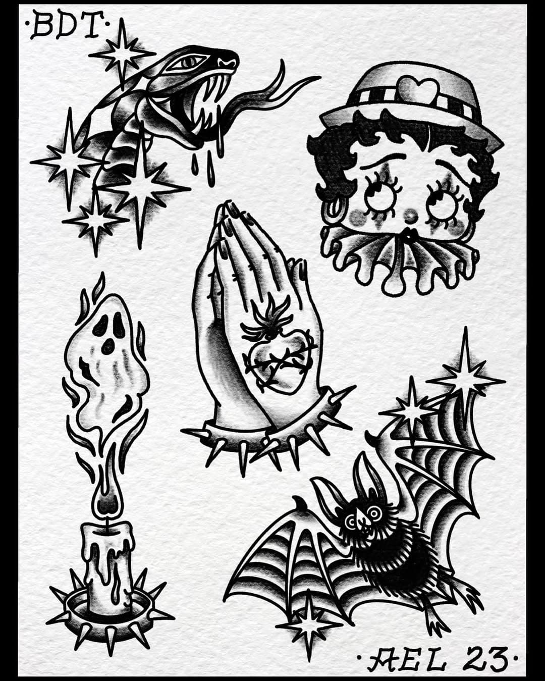 UPDATE: all spots claimed! stay tuned for next month!
FLASH FRIDAY JANUARY 13th for @abbytattoos__ ⛓️SPOTS ARE VERY LIMITED!! dm @abbytattoos__ to claim. $100-$175, black and grey only, arms and legs only