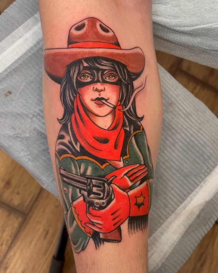 Bandit to start the sleeve. Thanks again Brendan done @highfivetattoo #hamiltontattoo #torontotattoo