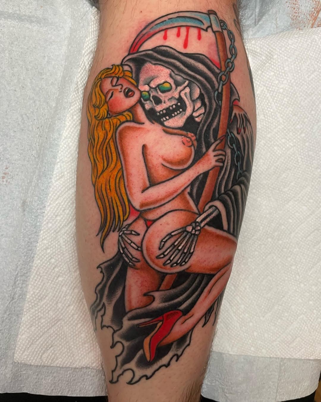 Swipe for 9 more tattoos ➡️ thanks to all my clients! done @highfivetattoo #hamiltontattoo